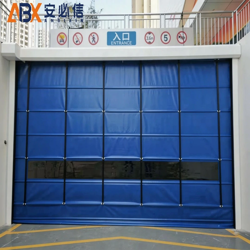 商丘市软帘堆积门